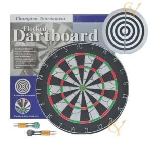 Flocked Dartboard