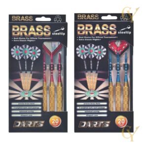 Brass Darts Red&Blue